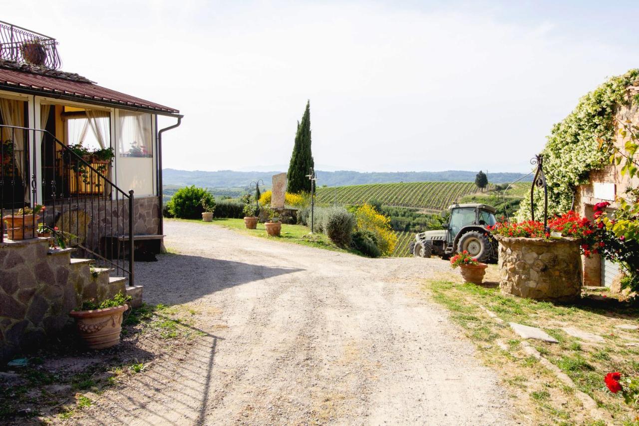 Agriturismo Poggio Pistolese Hotel Montaione Kültér fotó